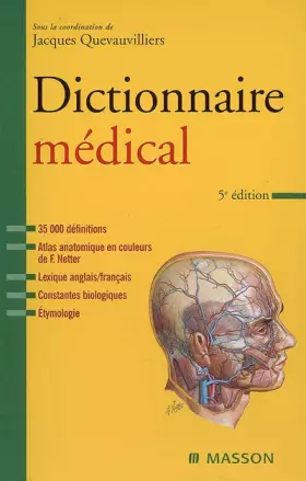 Couverture du produit · Dictionnaire médical