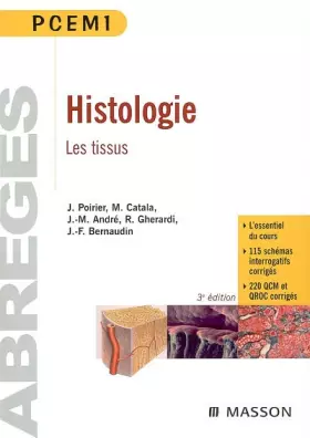 Couverture du produit · Histologie : Les tissus