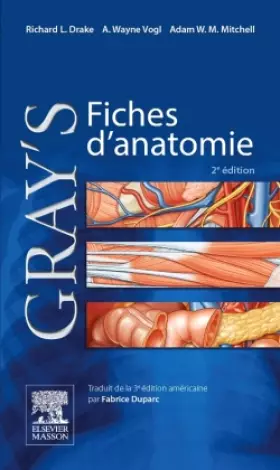 Couverture du produit · Gray's Fiches d'anatomie