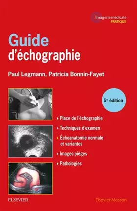 Couverture du produit · Guide d'échographie