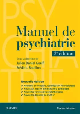 Couverture du produit · Manuel de psychiatrie