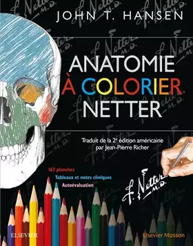 Couverture du produit · Anatomie à colorier Netter