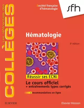 Couverture du produit · Hématologie
