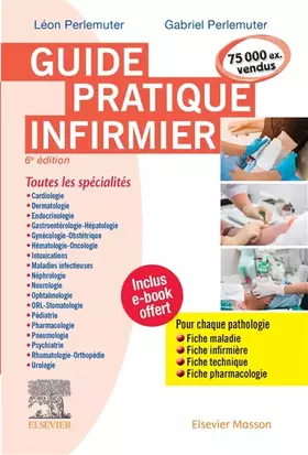 Couverture du produit · Guide pratique infirmier