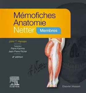 Couverture du produit · Mémofiches Anatomie Netter - Membres