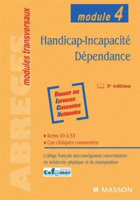 Couverture du produit · Handicap, incapacité, dépendance