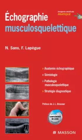 Couverture du produit · Echographie musculosquelettique