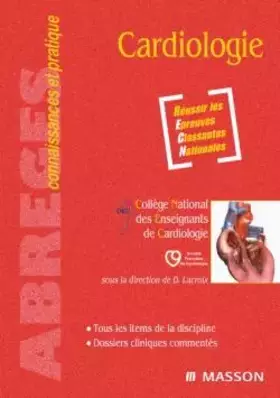 Couverture du produit · Cardiologie