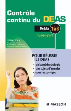Couverture du produit · Contrôle continu du DEAS - Aide-soignant