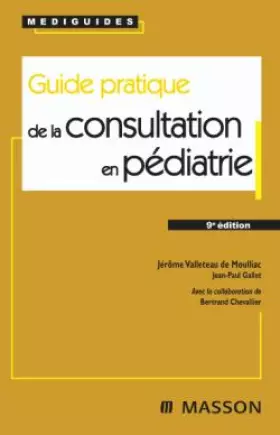 Couverture du produit · Guide pratique de la consultation en pédiatrie