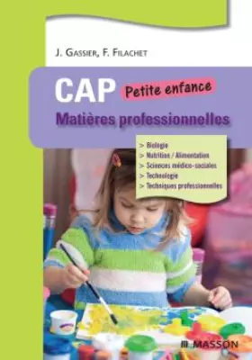 Couverture du produit · Matières professionnelles : CAP Petite enfance
