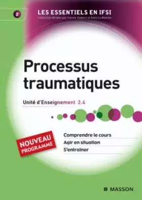 Couverture du produit · Processus traumatiques UE 2.4
