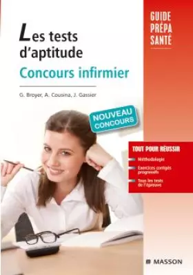 Couverture du produit · Les tests d'aptitude Concours infirmier