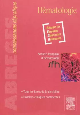 Couverture du produit · Hématologie