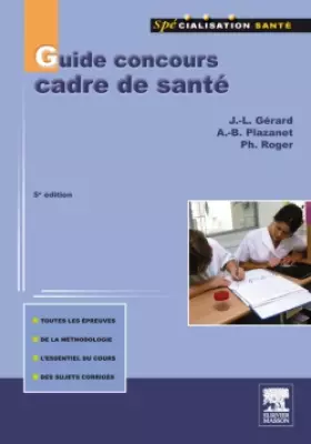 Couverture du produit · Guide concours cadre de santé