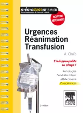 Couverture du produit · Urgences - Réanimation - Transfusion
