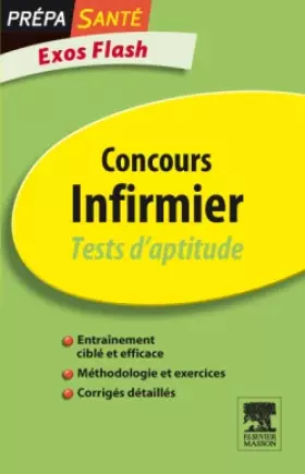 Couverture du produit · Flash épreuve écrite 2 - Tests d'aptitude concours infirmier