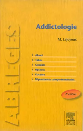 Couverture du produit · Addictologie