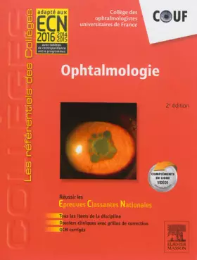 Couverture du produit · Ophtalmologie