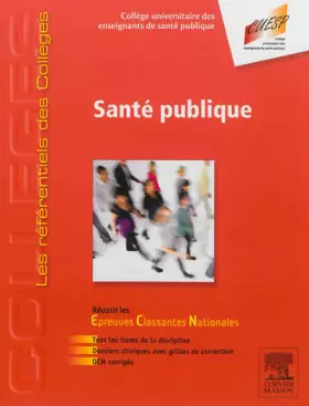 Couverture du produit · Santé publique