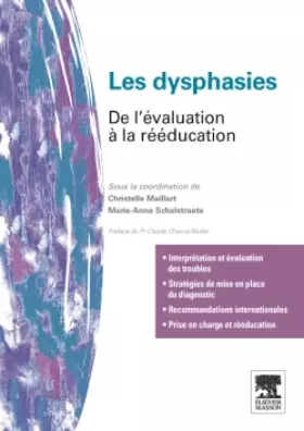Couverture du produit · Les dysphasies