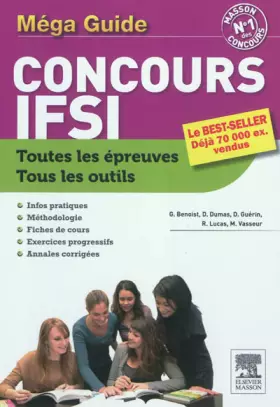 Couverture du produit · Méga guide concours IFSI