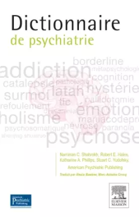 Couverture du produit · Dictionnaire de psychiatrie