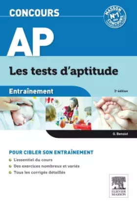 Couverture du produit · Concours AP Les tests d'aptitude Entraînement