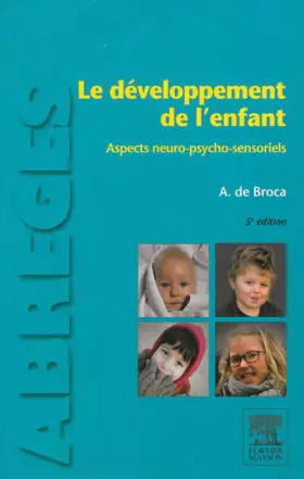 Couverture du produit · Le développement de l'enfant