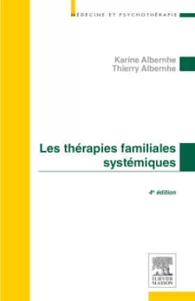 Couverture du produit · Les thérapies familiales systémiques