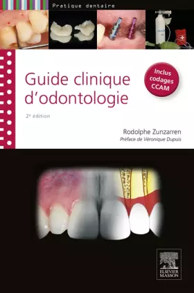 Couverture du produit · Guide clinique d'odontologie
