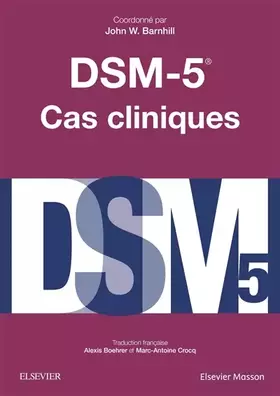Couverture du produit · DSM-5 - Cas cliniques