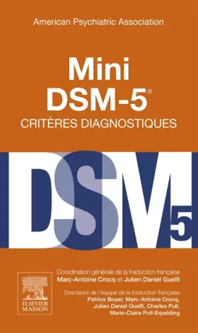 Couverture du produit · Mini DSM-5 Critères Diagnostiques