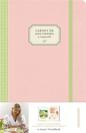 Couverture du produit · Carnet de souvenirs à l'aquarelle