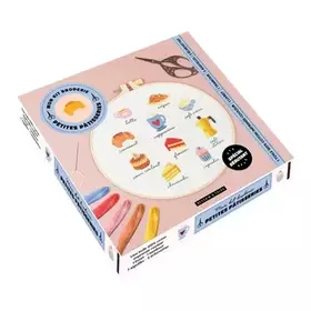Couverture du produit · Mon kit broderie - Petites pâtisseries