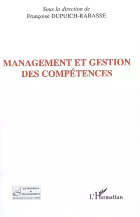 Couverture du produit · Management et gestion des compétences
