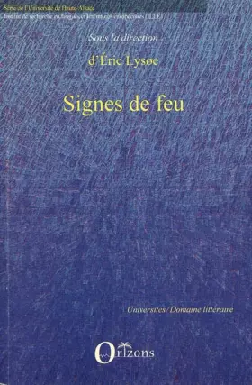 Couverture du produit · SIGNES DE FEU