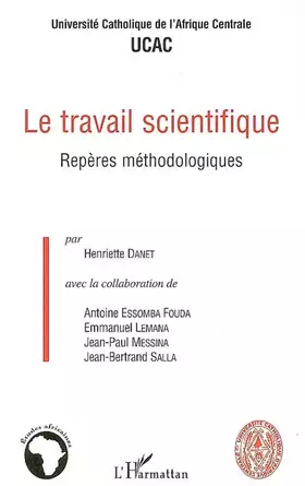 Couverture du produit · Travail Scientifique Repères Methodologiques