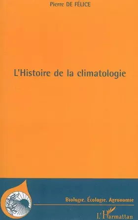 Couverture du produit · L'histoire de la climatologie