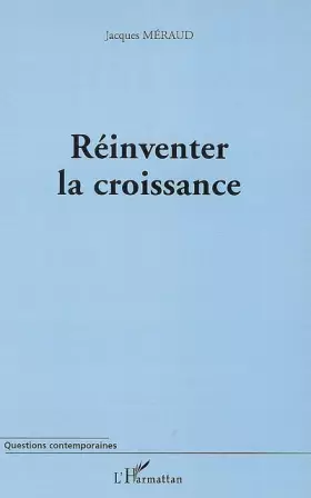 Couverture du produit · Réinventer la croissance