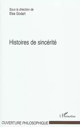 Couverture du produit · Histoires de sincérité