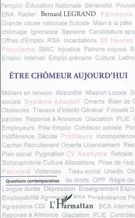 Couverture du produit · Etre chômeur aujourd'hui