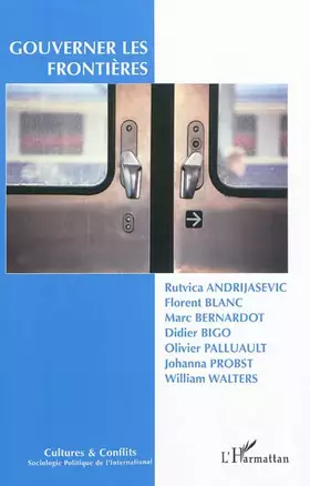 Couverture du produit · Gouverner les frontières