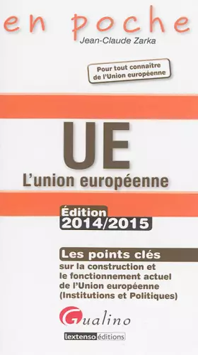 Couverture du produit · UE - L'Union européenne 2014-2015