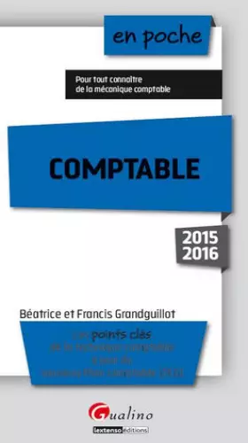 Couverture du produit · En poche Comptable 2015-2016, 7ème Ed.