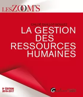 Couverture du produit · Gestion des Ressources Humaines 2016-2017