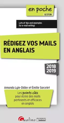 Couverture du produit · Rédigez vos mails en anglais