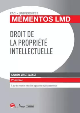Couverture du produit · Droit de la propriété intellectuelle