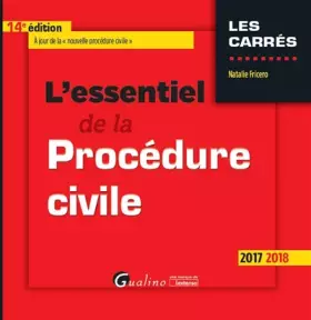 Couverture du produit · L'essentiel de la procédure civile