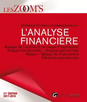 Couverture du produit · L'analyse financière